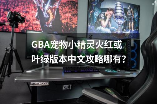 GBA宠物小精灵火红或叶绿版本中文攻略哪有？-第1张-游戏信息-四季网