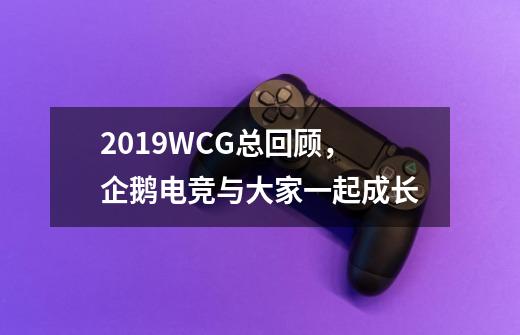 2019WCG总回顾，企鹅电竞与大家一起成长-第1张-游戏信息-四季网