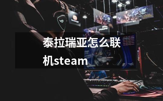 泰拉瑞亚怎么联机steam-第1张-游戏信息-四季网