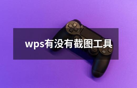 wps有没有截图工具-第1张-游戏信息-四季网