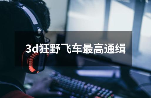 3d狂野飞车最高通缉-第1张-游戏信息-四季网