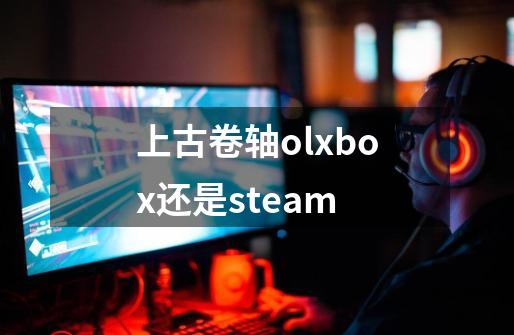 上古卷轴olxbox还是steam-第1张-游戏信息-四季网