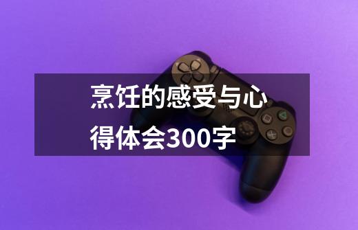 烹饪的感受与心得体会300字-第1张-游戏信息-四季网