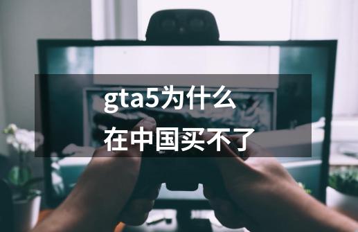 gta5为什么在中国买不了-第1张-游戏信息-四季网