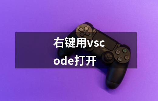 右键用vscode打开-第1张-游戏信息-四季网