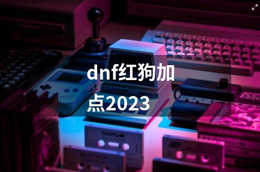 dnf红狗加点2023-第1张-游戏信息-四季网