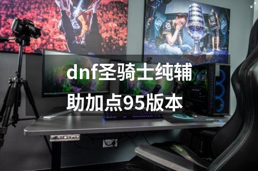 dnf圣骑士纯辅助加点95版本-第1张-游戏信息-四季网