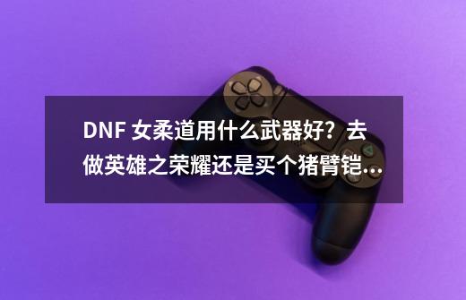 DNF 女柔道用什么武器好？去做英雄之荣耀还是买个猪臂铠？_dnf女柔道装备搭配2021-第1张-游戏信息-四季网