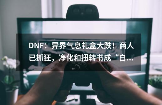 DNF：异界气息礼盒大跌！商人已抓狂，净化和扭转书成“白菜”-第1张-游戏信息-四季网