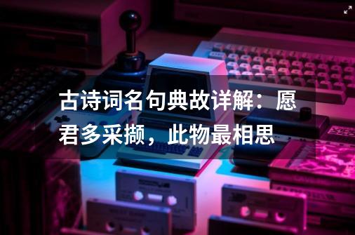 古诗词名句典故详解：愿君多采撷，此物最相思-第1张-游戏信息-四季网