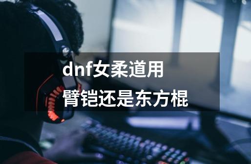 dnf女柔道用臂铠还是东方棍-第1张-游戏信息-四季网