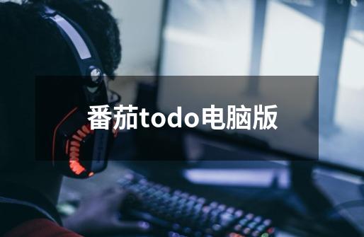 番茄todo电脑版-第1张-游戏信息-四季网