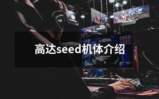 高达seed机体介绍-第1张-游戏信息-四季网