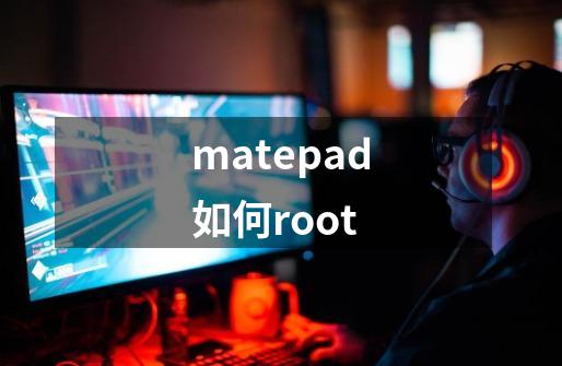 matepad如何root-第1张-游戏信息-四季网