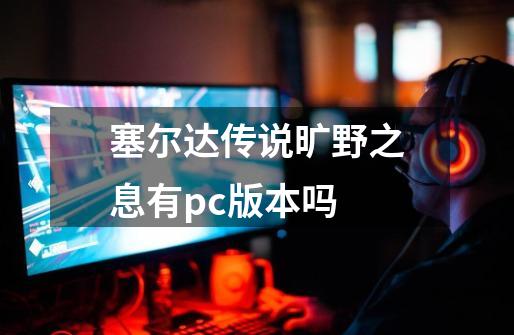 塞尔达传说旷野之息有pc版本吗-第1张-游戏信息-四季网