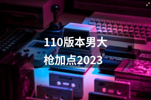 110版本男大枪加点2023-第1张-游戏信息-四季网