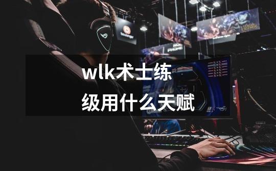 wlk术士练级用什么天赋-第1张-游戏信息-四季网