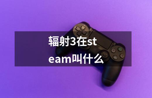 辐射3在steam叫什么-第1张-游戏信息-四季网