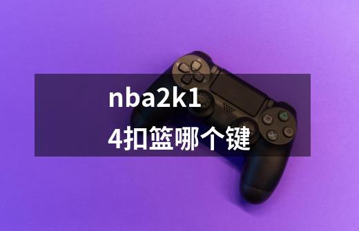 nba2k14扣篮哪个键-第1张-游戏信息-四季网